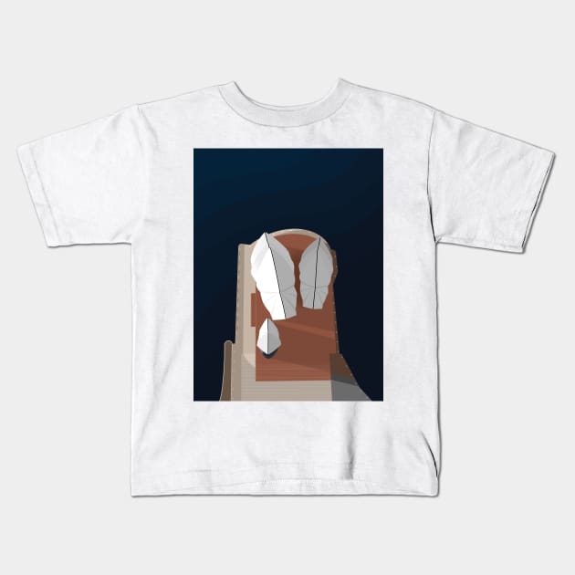 Sydney Opera House From Above Kids T-Shirt by From Above